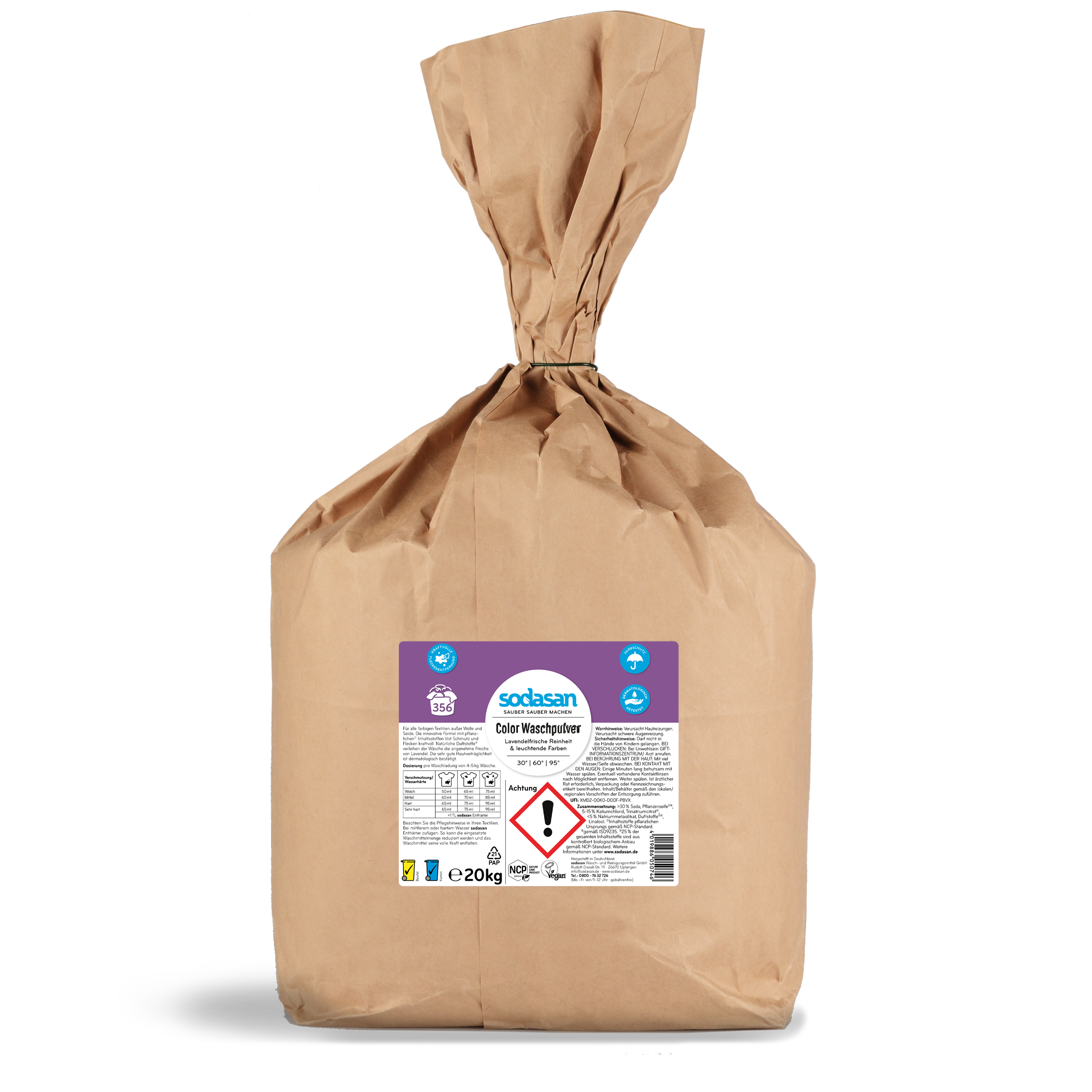 Colour Laundry Powder Lavender 20kg