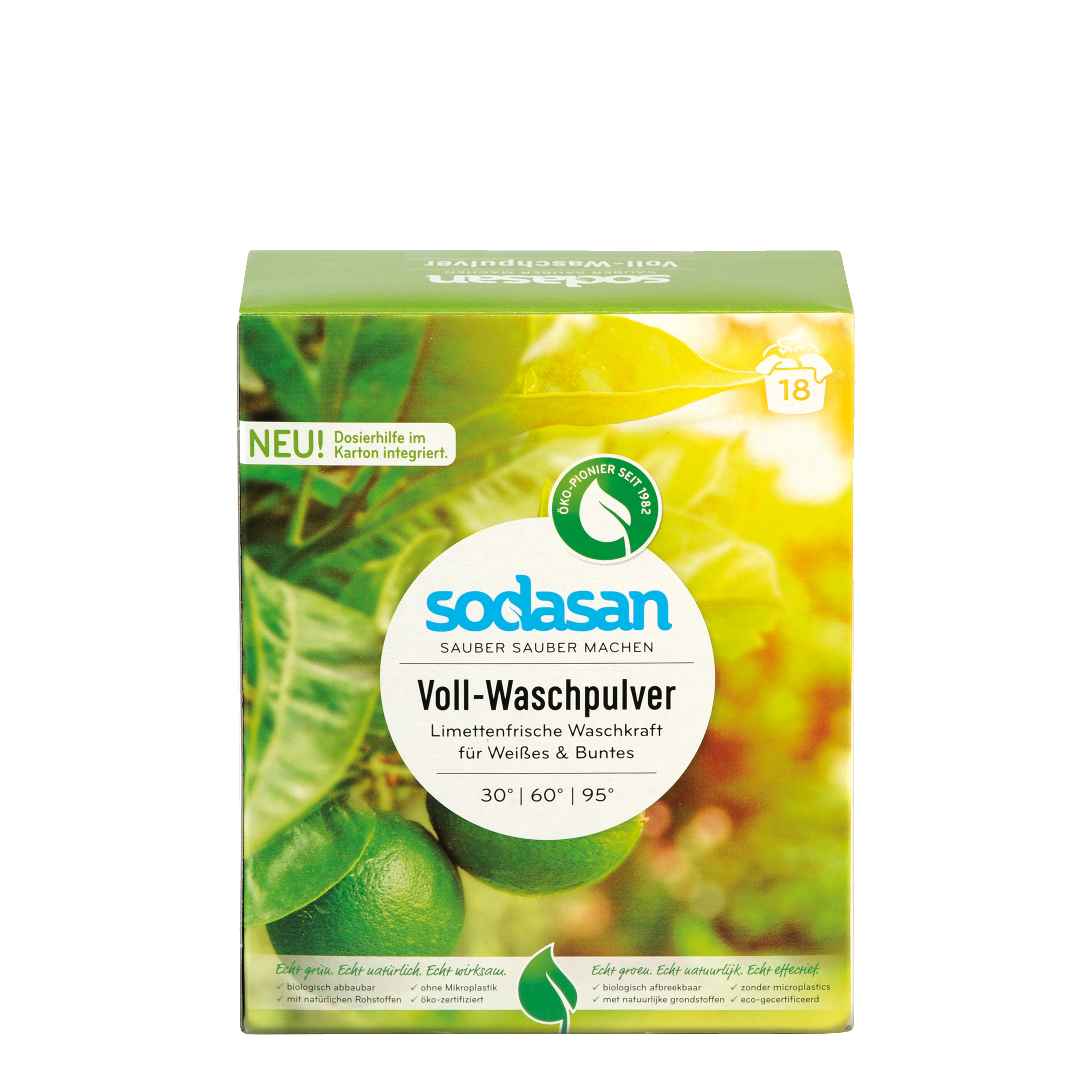 Voll-Waschpulver Limette