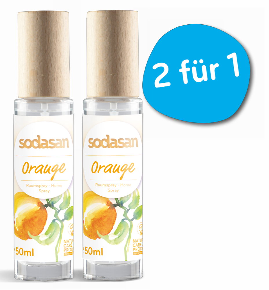 2 für 1 Raumspray Orange