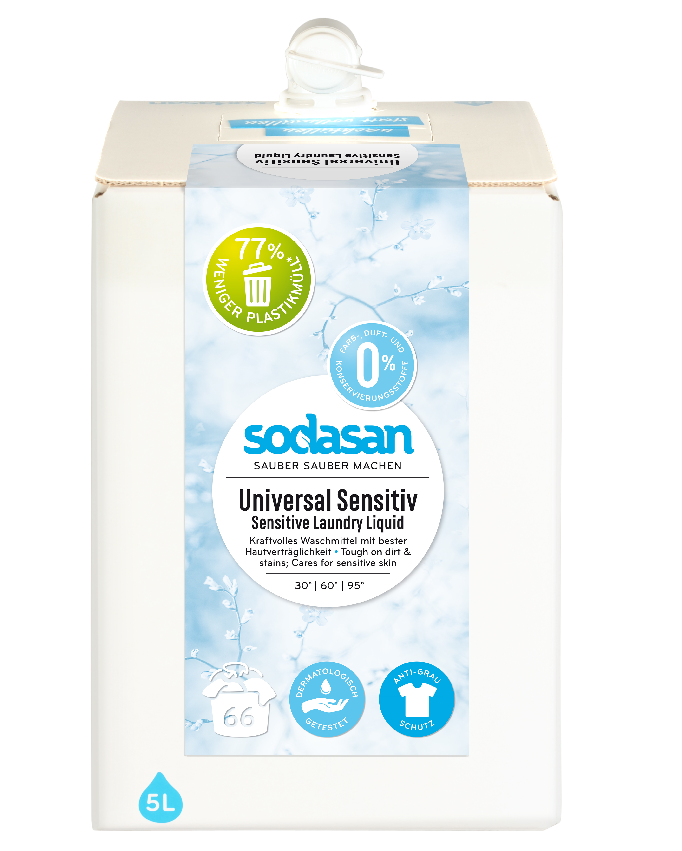 Universal Waschmittel Sensitiv BiB 5 l