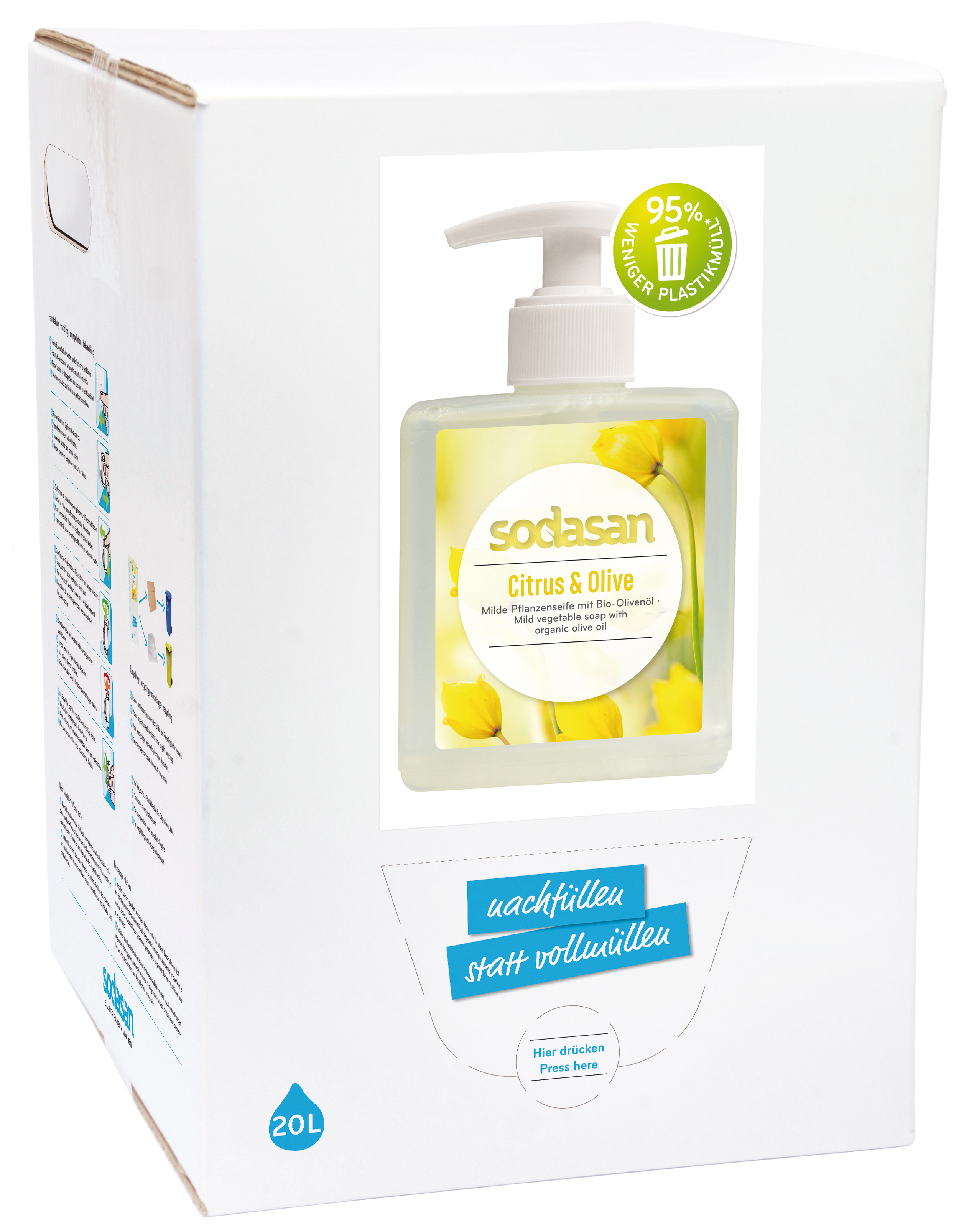 Flüssigseife Citrus & Olive BiB 20 l