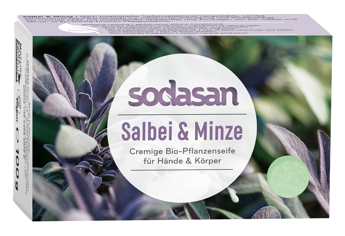 Feste Seife Salbei & Minze