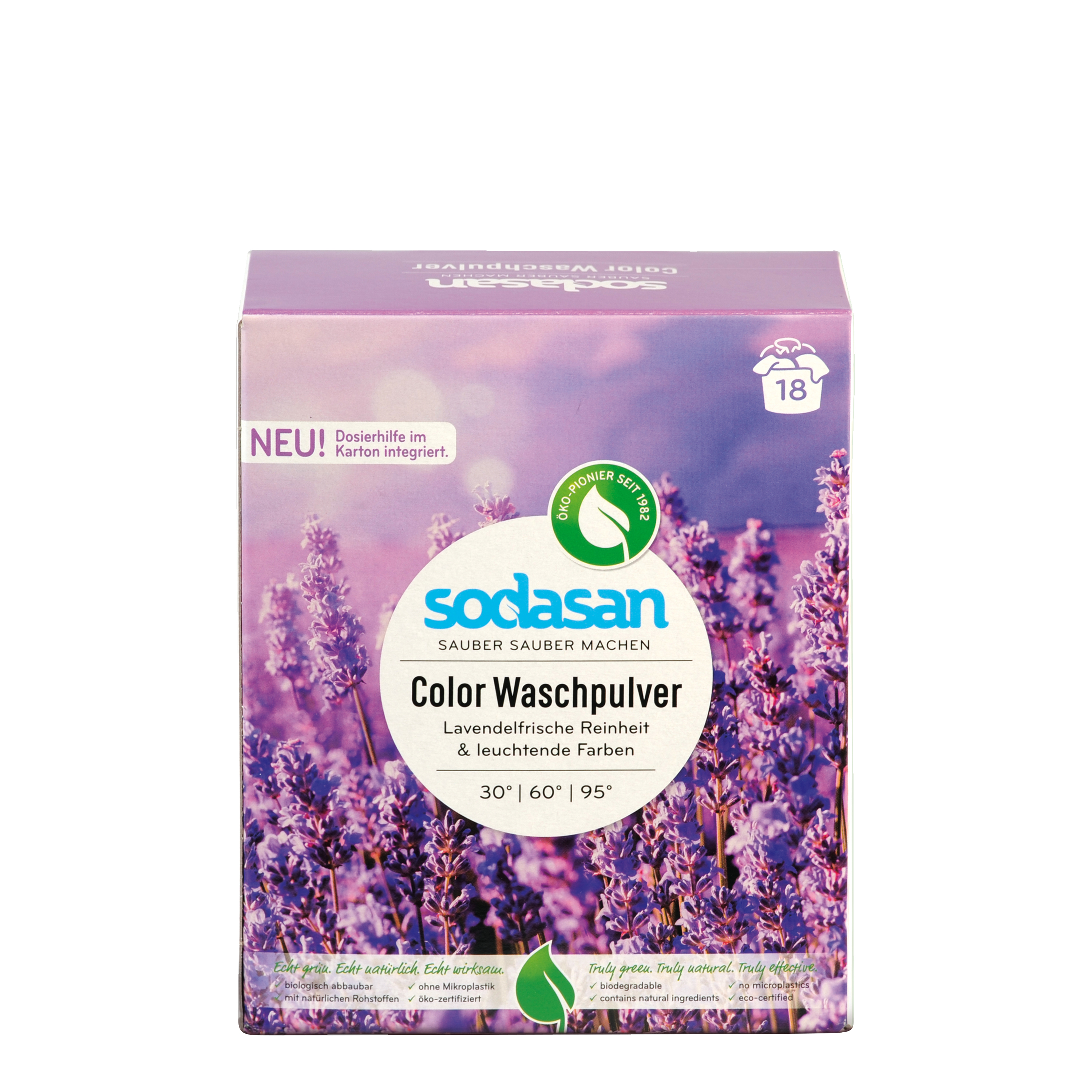 Color Waschpulver Lavendel