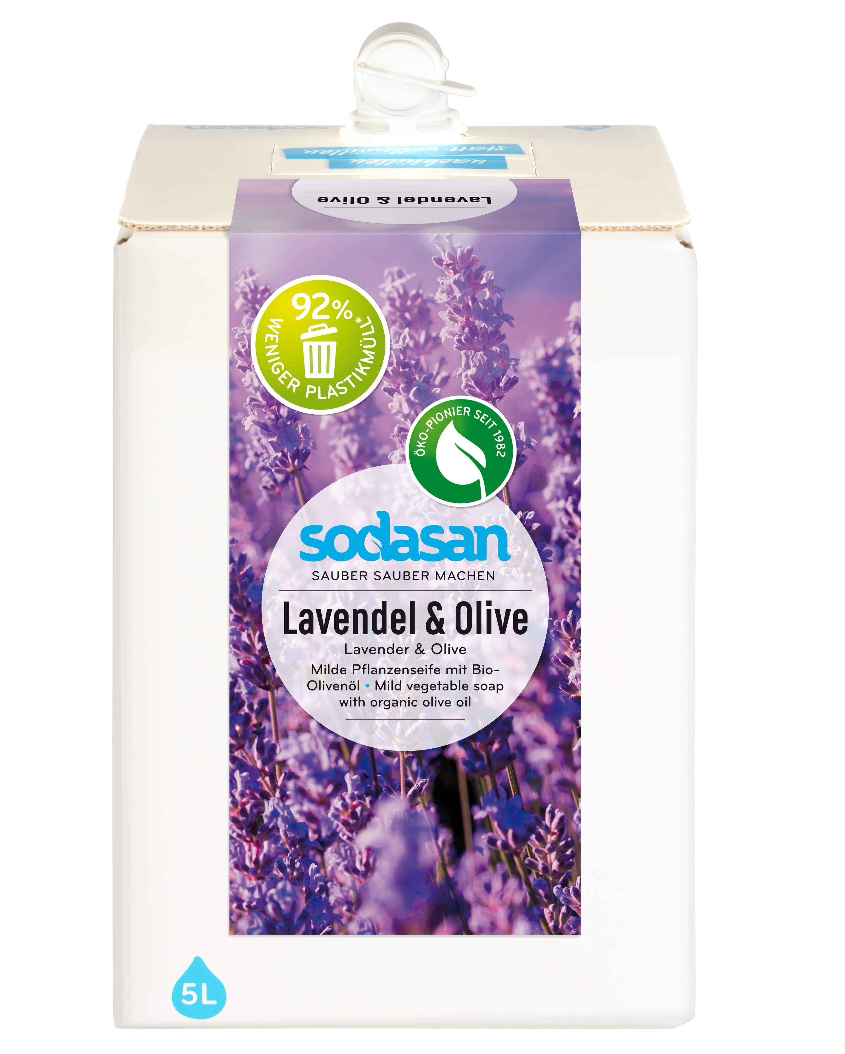 Flüssigseife Lavendel & Olive BiB 5 l