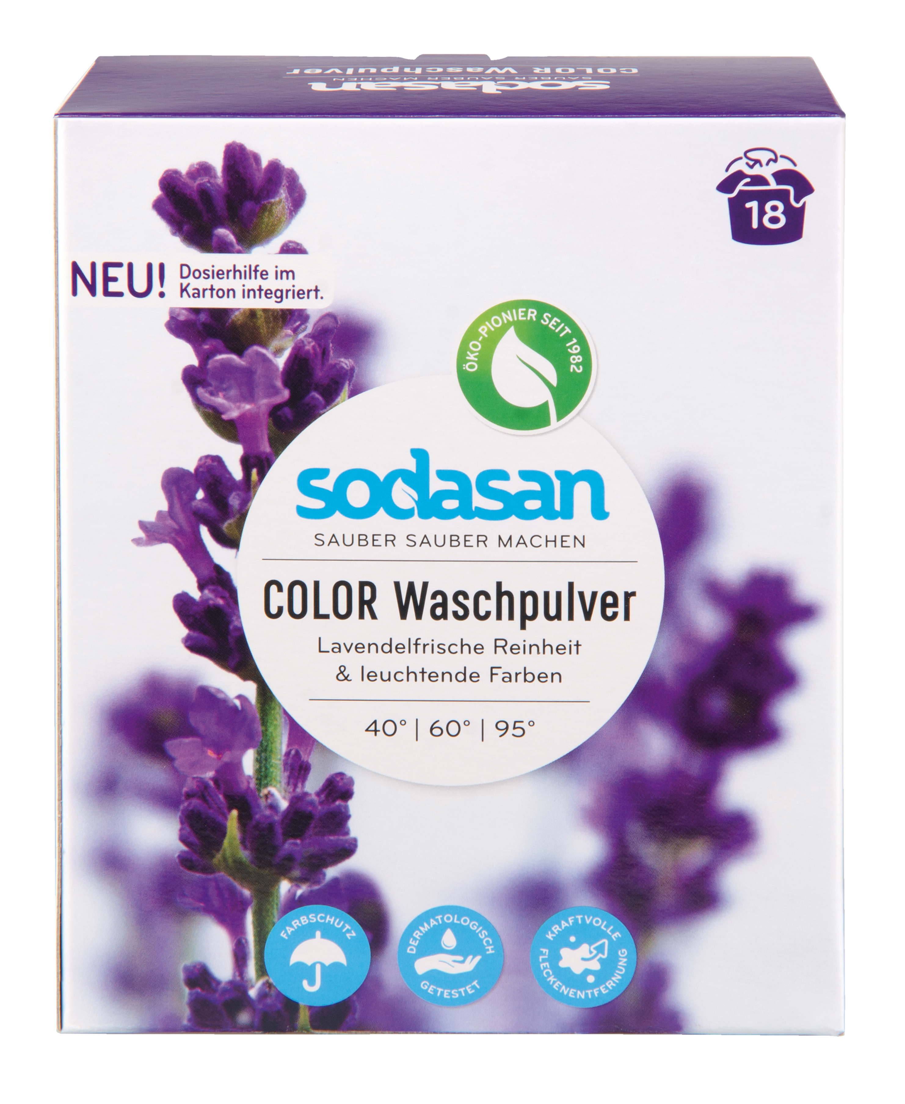 Color Waschpulver Lavendel
